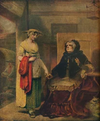 Het vertrek van de dochters, 18e eeuw, 1921