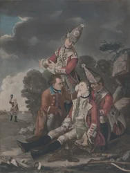De Dood van Generaal Wolfe bij Quebec