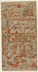De dood van de Boeddha, ca. 1710s