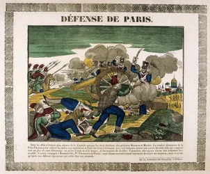 De verdediging van Parijs, 1814, 19e eeuw