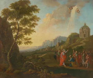 De overhandiging van de sleutels aan Petrus