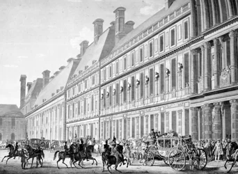 Het Vertrek uit het Tuilerieënpaleis, 2 december 1804, 19e eeuw