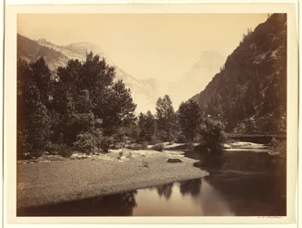 De koepels uit de vallei, Yosemite