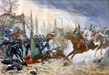 De Dragonders, Slag bij Gravelotte, 18 Augustus 1870