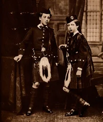 De Hertog van Clarence en Koning George