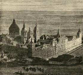 Het Escurial, nabij Madrid, 1890