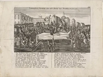 De Executie van Lodewijk XVI op 21 Januari 1793