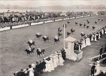 De finish voor de Royal Hunt Cup, ca. 1903