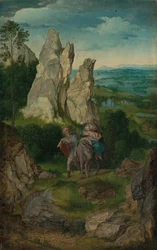 De vlucht naar Egypte, c. 15501575