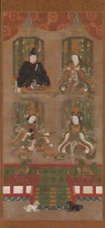 De Vier Godheden van de Berg Koya, 16e eeuw