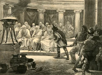 De Galliërs in Rome, 1890