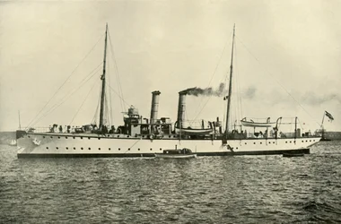 De Duitse Kanonneerboot Panther, 1919