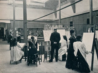 De Glasgow School of Art, Het Museum, ca. 1900
