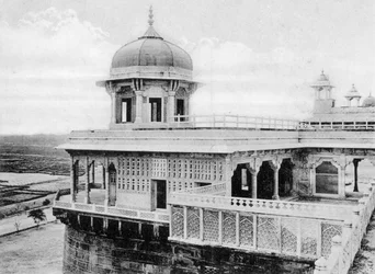 Het Gouden Paviljoen bij Jumna, Agra, 20e eeuw