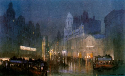 Het Grote Kanaal van Tottenham Court Road