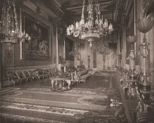 De grote ontvangstkamer, Windsor Castle, Berkshire, 1894