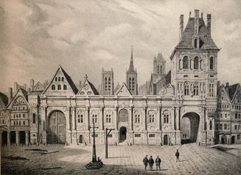 Het stadhuis in 1583, 1915