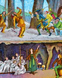 De Indianen en de piraten, ca. 1905