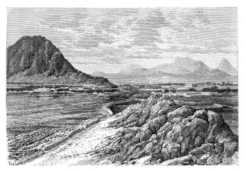 De Marsha-pas, ten noorden van Kandahar, Afghanistan