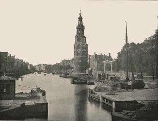 De Montelbaanstoren, Amsterdam, Nederland, 1895