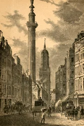 Het Monument en de Kerk van St. Magnus, ca. 1800, 1897