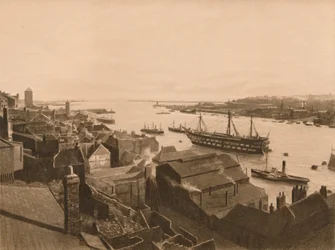 De monding van de Tyne, 1902