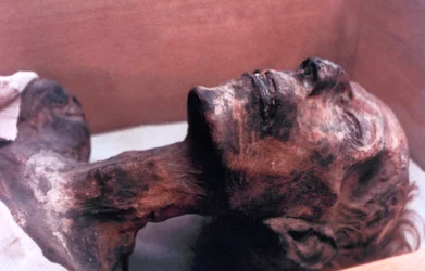 De mummie van Ramses II, Egypte, 1213 v.Chr.