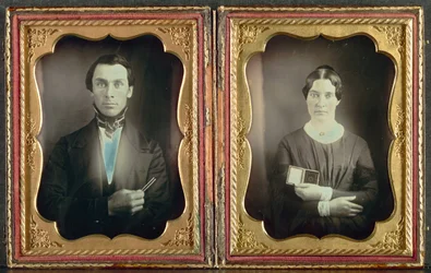 De muziekleraar en zijn vrouw, c. 1850s