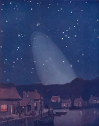 De Mysterieuze Kegel van het Licht in de Lucht