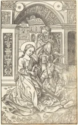 De geboorte van Christus, ca. 1500