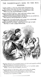 Het lied van de nachtegaal voor de zieke soldaat, 1854