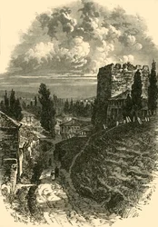 De Oude Muren, Constantinopel, 4e eeuw, 1890
