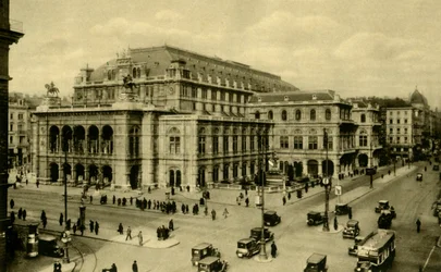 Het Operahuis, Wenen, Oostenrijk, ca. 1935