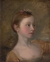 De dochter van de schilder Mary 1750-1826, midden 19e eeuw