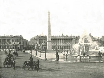 Place de la Concorde, Parijs, Frankrijk