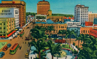 Het Plaza. San Diego, Californië, ca. 1941
