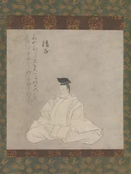 De dichter Fujiwara Kiyotada..., tweede helft van de 13e eeuw