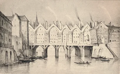 De Pont St Michel in 1550, 1915
