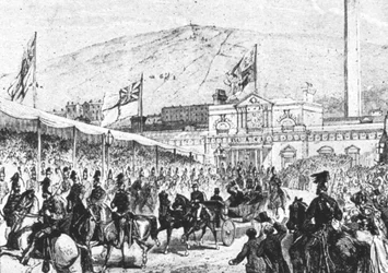 Het eerste bezoek van de Prins van Wales aan de koloniën, 1860