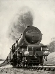 De Princess Royal, een 4-6-2 type sneltrein op het L.M.S. systeem, 1935