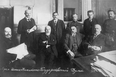 Het Voorlopige Comité van de Staatsdoema, 1917