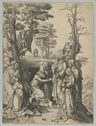 De opwekking van Lazarus kopie, n.d.