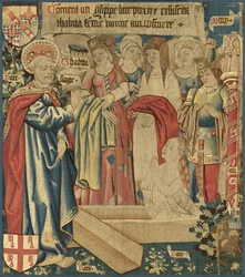 De Opwekking van Tabitha, ca. 1460