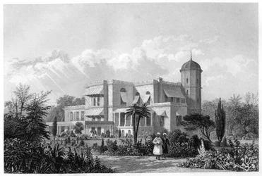 De Residentie, Lucknow, India, ca. 1860