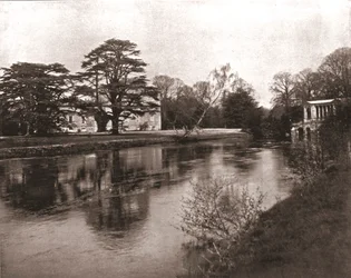 De rivier Nadder, Wilton House, Wiltshire, 1894