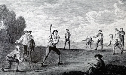 De Royal Academy Club die cricket speelt