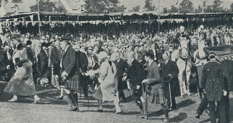 De Koninklijke Familie in Schotland