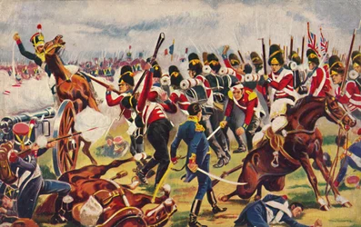 De Sherwood Foresters. De opmars van de Sherwood Foresters bij Salamanca, 1812, 1939