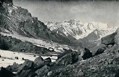 De zuidelijke afgrond van Aconcagua, 1911