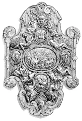 Het staatschild van Karel V, 16e eeuw